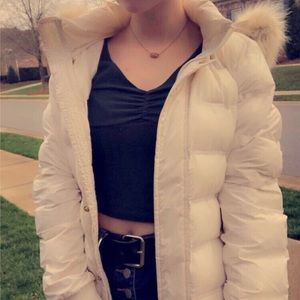 GAP Faux Fur Winter Coat